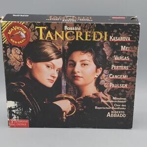 Rossini Tancredi Kasarova Mei Vargas; R Abbado 3 CD Libretto Classical Music